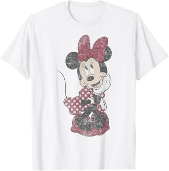 Disney Mickey And Friends Minnie Mouse Shy Vintage T-Shirt Copy Copy Copy Copy Copy