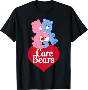 Care Bears Love-A-Lot Bear & Grumpy Valentine Hug Logo T-Shirt Copy Copy Copy Copy Copy