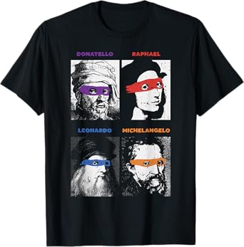 Renaissance Ninja Artists Funny Saying Pop Art Painter Gift T-Shirt Copy Copy Copy Copy Copy